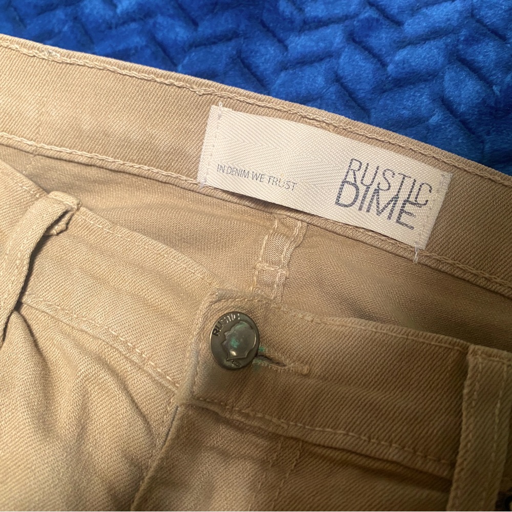 Rustic Dime: Slim Bottoms - Khaki